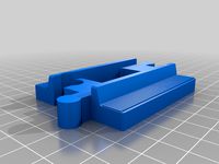 Train track: straight (half size) (+v2) by kpawel