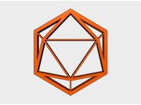D20 LOGO for modelling purposes by _Parzival