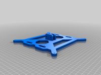 Prusa y carriage plate support 20cm x 20cm 4 Linear Ball Bearing Bushing by rvr108