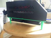 Base 120mm fan x 2 Geeetech a30 by Fabio330