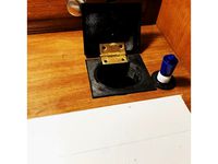 Desk Hole Trash Chute/Cord Organizer by gilbo2000