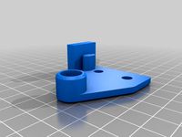 Ender 2 Filament Guide with Z Axis Stabilizer by benzol
