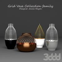 Grid Vase Gaia & Gino by Jaime Hayon