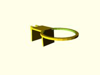 Tea strainer holder by uphillian