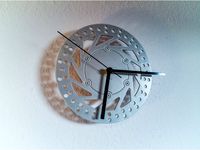 Brake Disc Clock by DavidKingsman