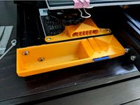 Ender 3 Glue Tray and SD Reader Mount by MoonPieMitch