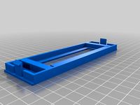 Full size drive bay cover w/ center cutout for smaller drive. by kgmarcussen