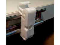 Mini-DIN Top Hat Rail Clip by moreinfill