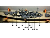 DKM Scharnhorst 1/144 scale Superstucture and details by pipi135