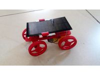 3d printed Solar car by fabiogn
