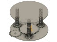 Adjustible Monitor Stand (60mm-110mm) by TadAlper