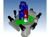Nimble V1 Mount for FLSUN delta by ZestyTech