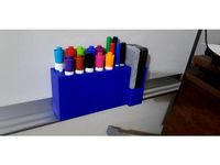 Dry Erase Marker & Eraser Holder by TJBLACKFORD