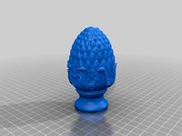 Pinecone Finial v2 by Nfarrow