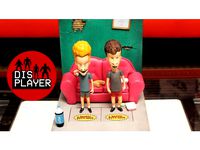 Beavis and butthead diorama laser cut by ProyectoDisplayer