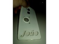 smartphone flexible case with finger holder (Vernee M5 from GearBest only) by Jonisaxe