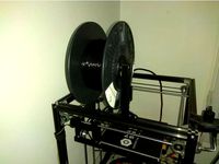 Tronxy X5 Spool Holder (Support bobine) by joyeufetar