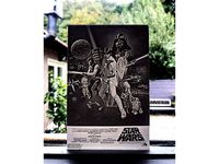 Star Wars Movie Poster Lithophane by RetromanIE