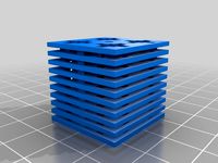 Aquarium Bio Ball 1" Cube by kgmarcussen