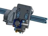 2020 slider for Chimera-Extruder-V6-Dual-Nozzle-2  by mshonak