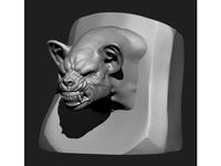 gnoll bust by jordanphulet