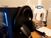 Headphone holder by JamesD44