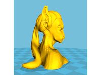 Squirrel Girl Bust by GruneGames