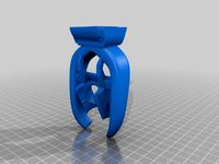 E3Dv6 Duct Stock Fans Alfawise U20 by 3DMakerES