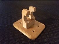 Trombone Wall Mount by AlexandersWorkshop
