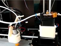 Anet A6 Bowden Extruder Z axis Motor Mount by Driks