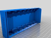 18650 7 Cell holder by djtremors