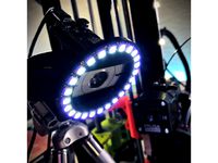 Bluetooth Neopixel Ring Light for Logitech Webcams by wermy