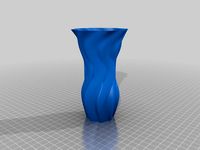 Modern twisted vase by fanaticvo0