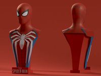 Spider-Man PS4 Bust - Advanced Suit by HappyMoon