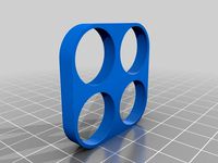 Simple LiIon 18650 4S Battery Spacer by danyoud