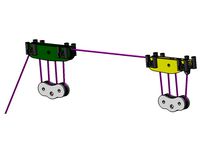 4mm Rope Pulley by RubyRhod