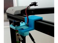 Probe holder for Anycubic Kossel Linear Plus by kredz