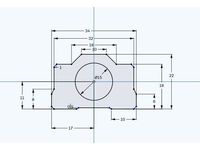 RJ4JP-01-08 Igus bearing block for i3 & clones by Intensify