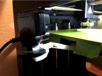 PS3 Eye mount print bed adapter for Monoprice Ultimate/Wanhao D6 by christinate