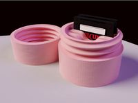 Twist SD Memory Card Case (4 SD Card Version) by MattKerekanich