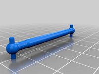 R/C HIMOTO Mastadon: wheel drive rod - V.1 by Kashtan4ik