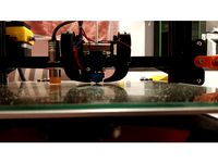 CR-10 / Ender3 - Longer Heavy Duty Mount Mod 5015 e3D-v6 ABL by kitzi85