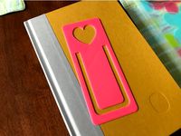Heart Bookmark by smorgana