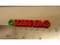 Scorpions Logo Keychain by mcko