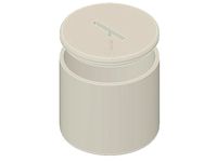 Money Pot & Lid with 2mm Fillet by dlovett