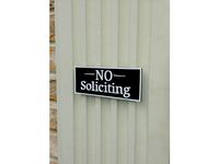No Soliciting Sign by kodiak1120