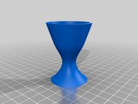 Egg Cup for UK Medium Sized Eggs by dlovett