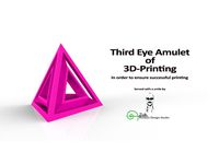 Third Eye Amulet of 3D Printing by zuktu