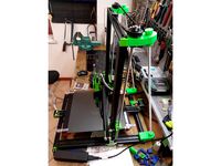 TEVO Tornado and CR-10 belt driven dual Z mod with braces  by PeroE30
