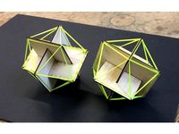 Icosahedron with string by Gav